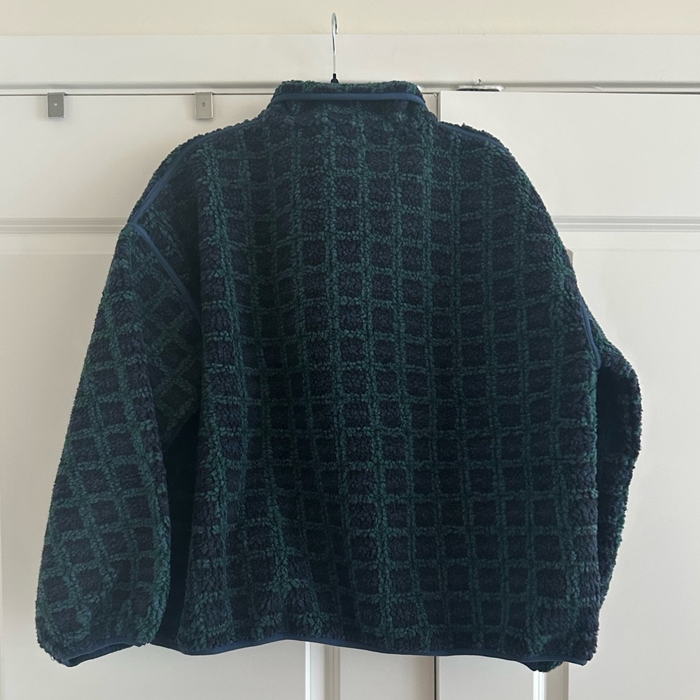 Eleven Eleven - Plaid Fleece Pullover - Picture 5 of 6